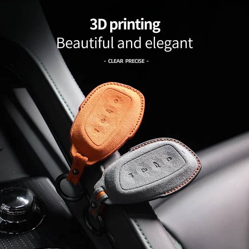 

Alcantara Car Key Case Cover Shell For Haval H-DOG H6 H2 M6 Cool Dog Plus Owl Dragon MAX H9 F7 F7X F7H H8 H3 H4 H1 H5 H7 F5 M4