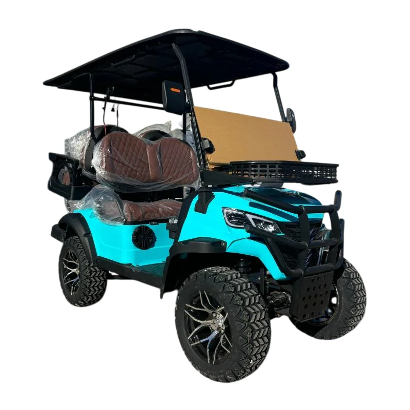 New Powerful 4 Wheel Drive Electric Club Car Golf Buggy Cart Electric Golf Cart 6 Seats Useful Electric Power Golf Cart