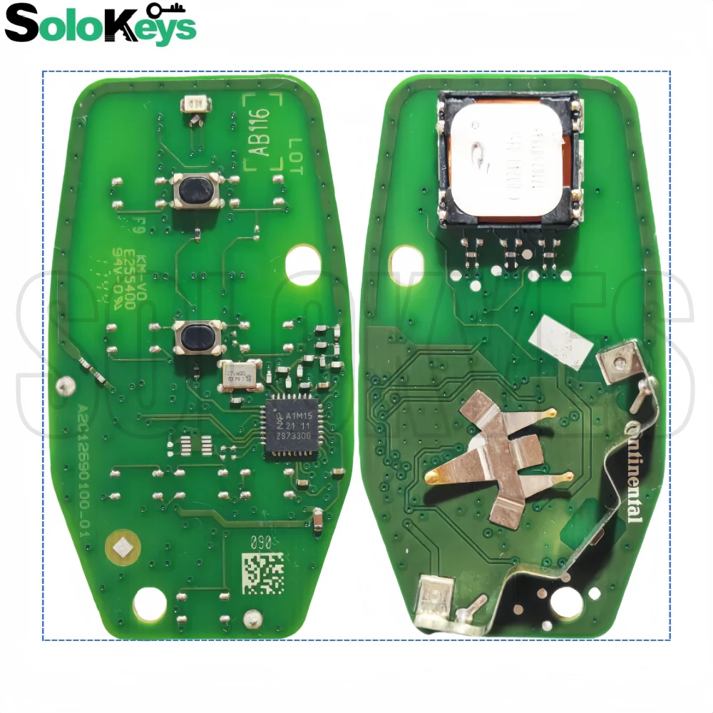 SOLOKEYS FCC ID: OHT1130261 68416784AA For 2018 2019 Jeep Wrangler Car Original Board Folding key 433MHz 4A PCF7939M Chip