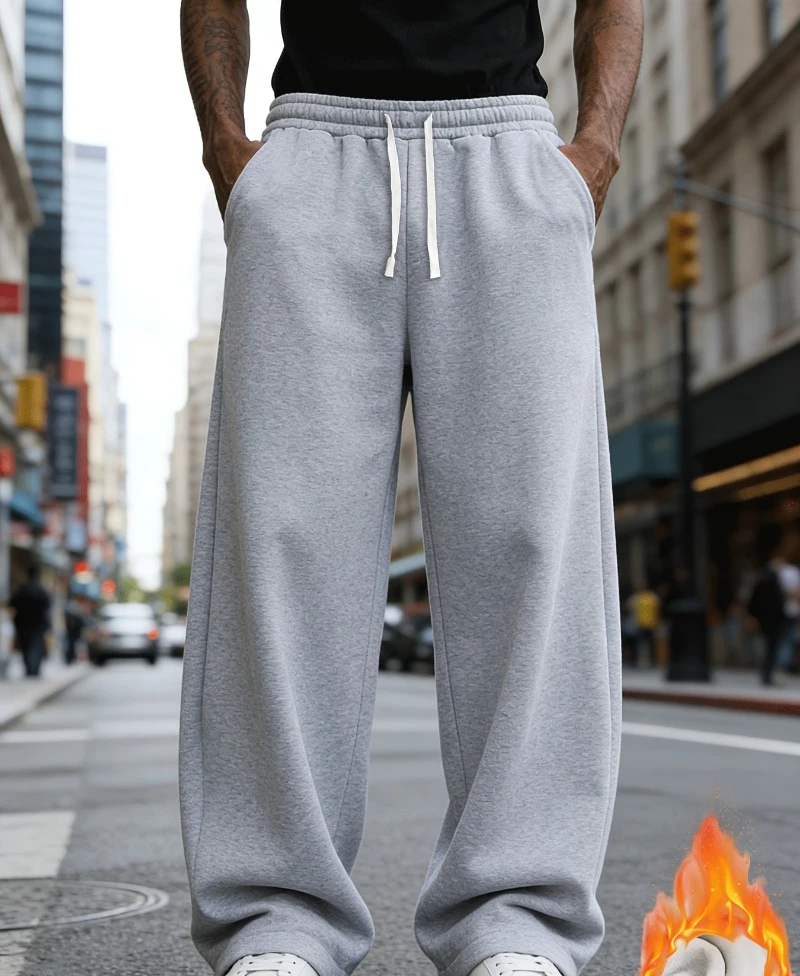 

Men's best-selling casual sports trousers loose fit drawstring design suitable for jogging, streetwear, and outdoor activities