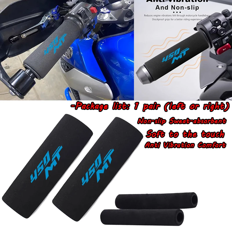 Fit For CFMOTO 450MT 650MT 800MT 800NK MT 450 650 800 mt Motorbike Anti Vibration Handle Bar Foam Comfort Slip Over Grips