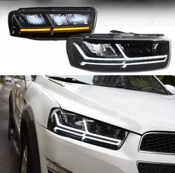 Headlight For 2012-2013 2014-2018 Chevrolet captiva headlight assembly modified LED running lights running water turn signal