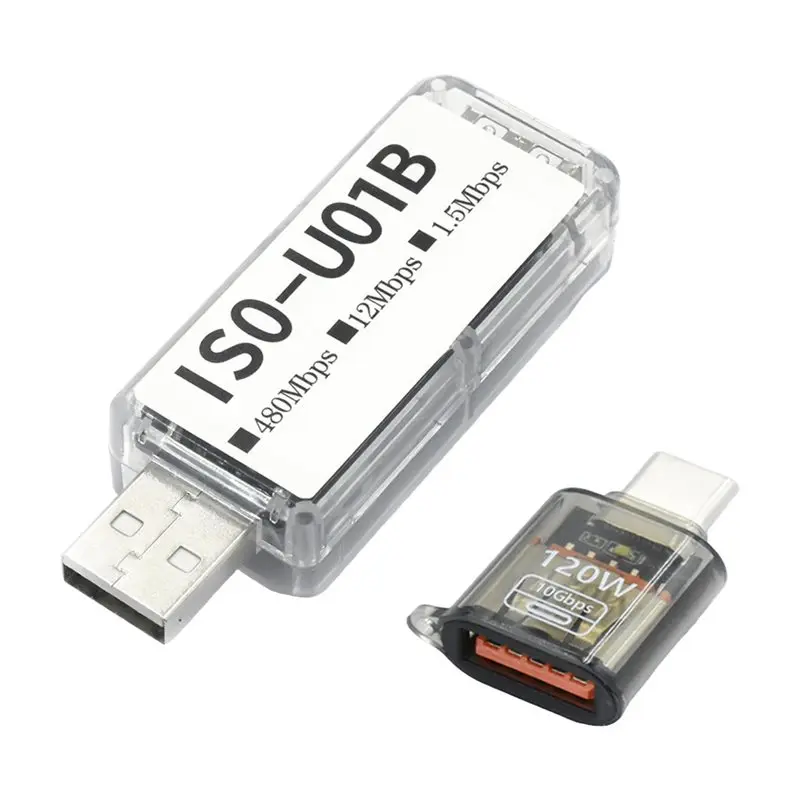 Reliable-ADUM3165 480Mbps USB2.0 Isolator 3KV DC Isolation For DAC Audio Ground Loop Eliminator Filter USB Adapter 120W Charging