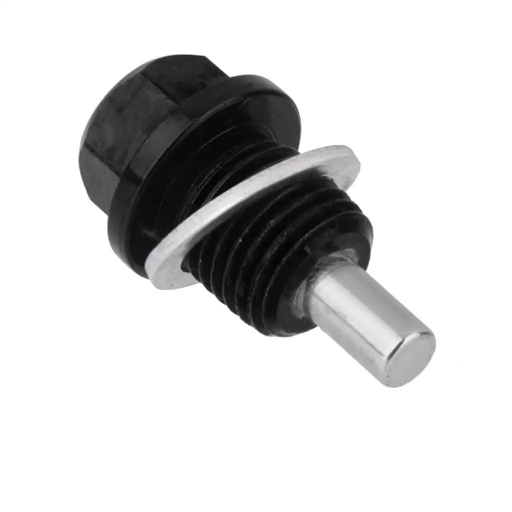 

M14X1.5 Anodized Meal Magnetic Engine Oil Sump Drain Plug Bolt for Black