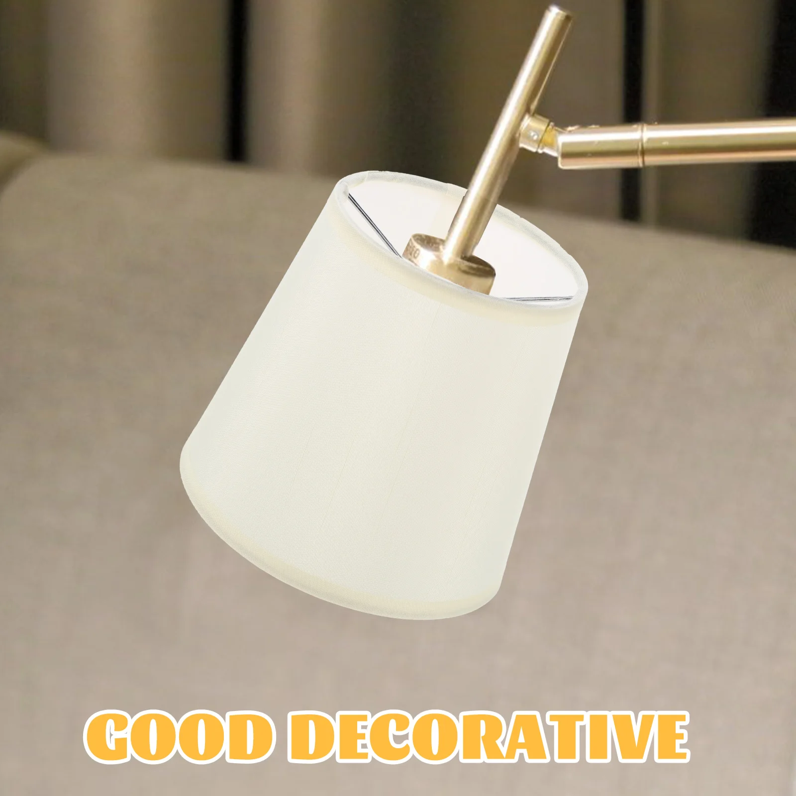 

Lamp Shade Fabric Lampshade Cover Desk Small Woven Bulb Modern Hollow Out Carved Office