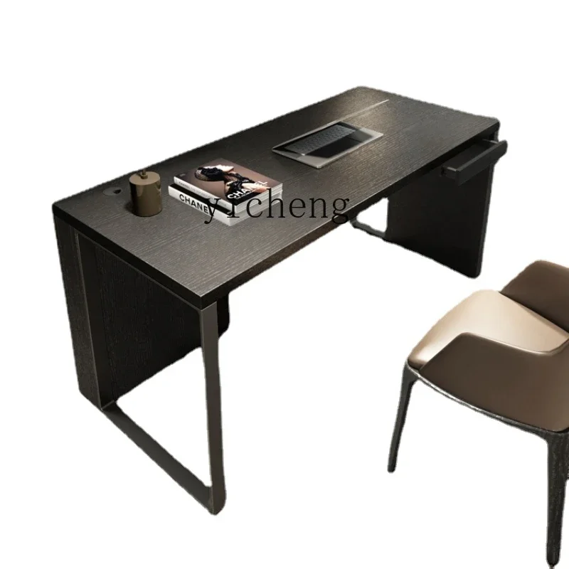 

Desk Computer Desk Light Luxury Designer Study Furniture Suit Combination