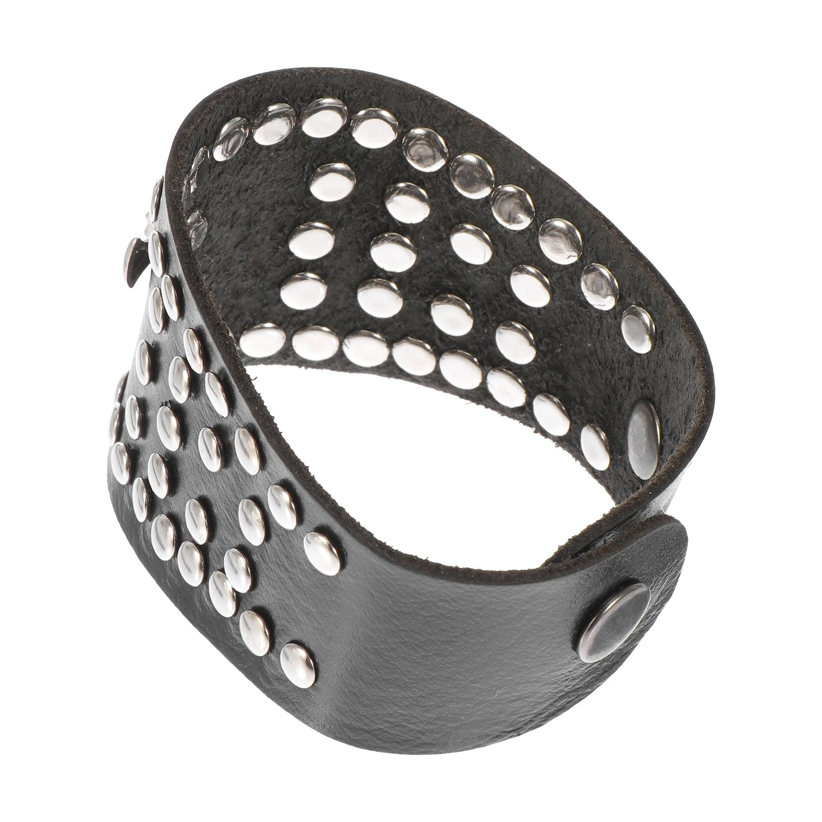 

Punk Handband Mens Metal Adjustable Bracelet For Women Men Fashion Punk Style Skull Pattern Wrist Chain Durable