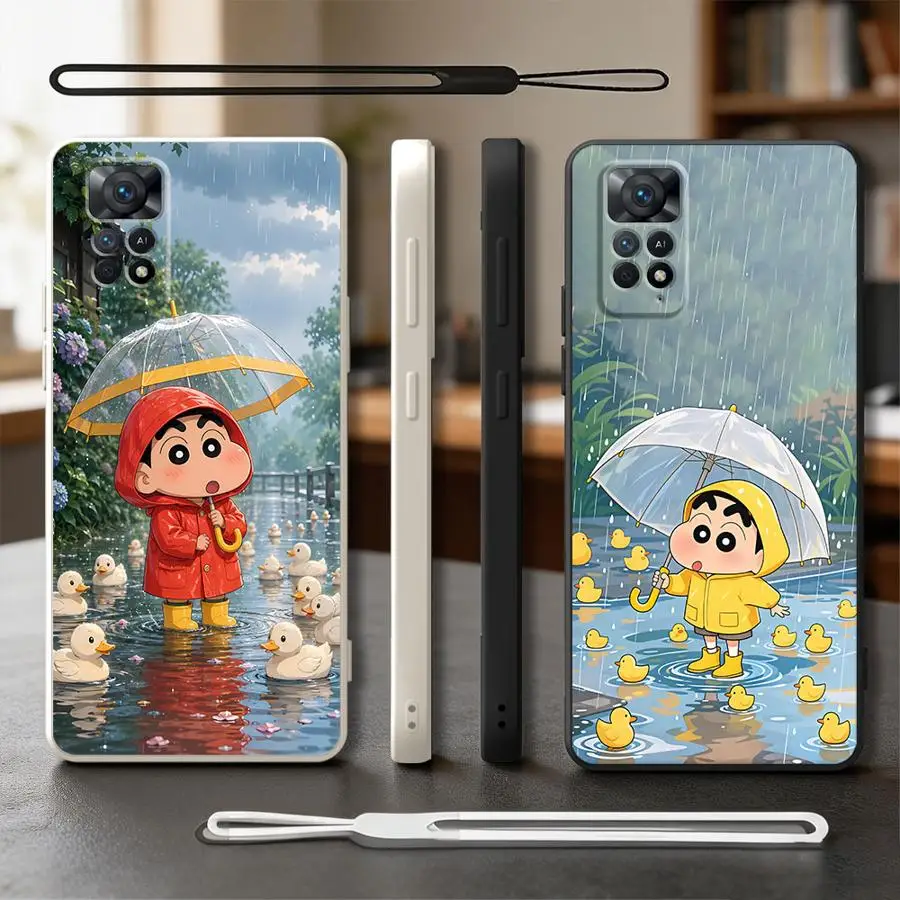 Shin-Chans Umbrella Case for Xiaomi Redmi K60 K40 14C A1 A2 A5 13C 9 8 10 A3x 12C Phone Cover view 4