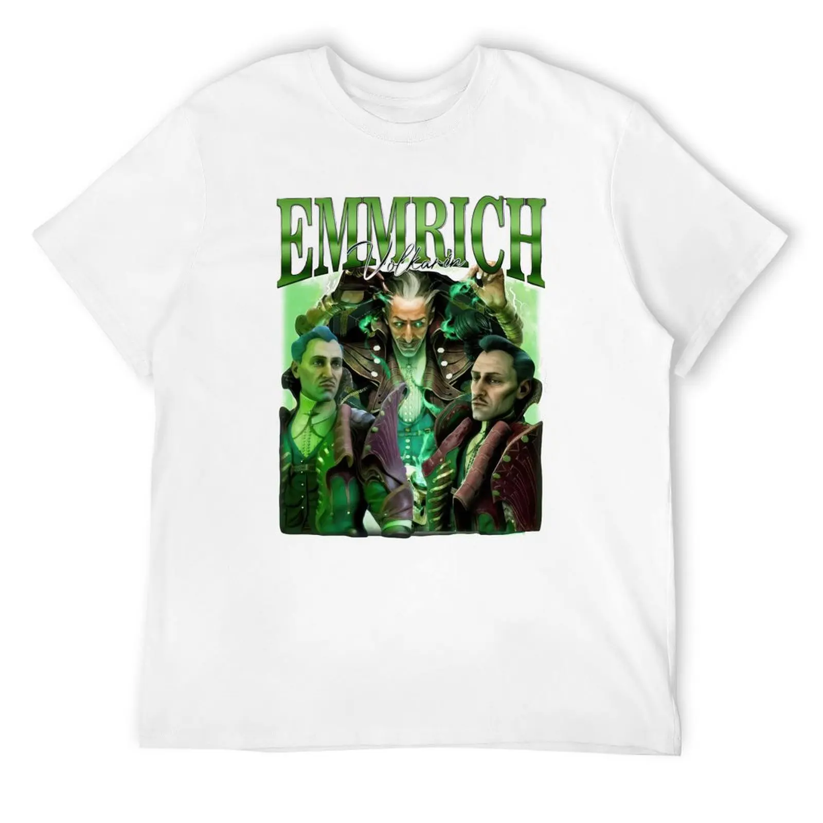 Emmrich Volkarin Dragon Age Veilguard T-Shirt cute tops korean fashion boys animal print mens graphic t-shirts