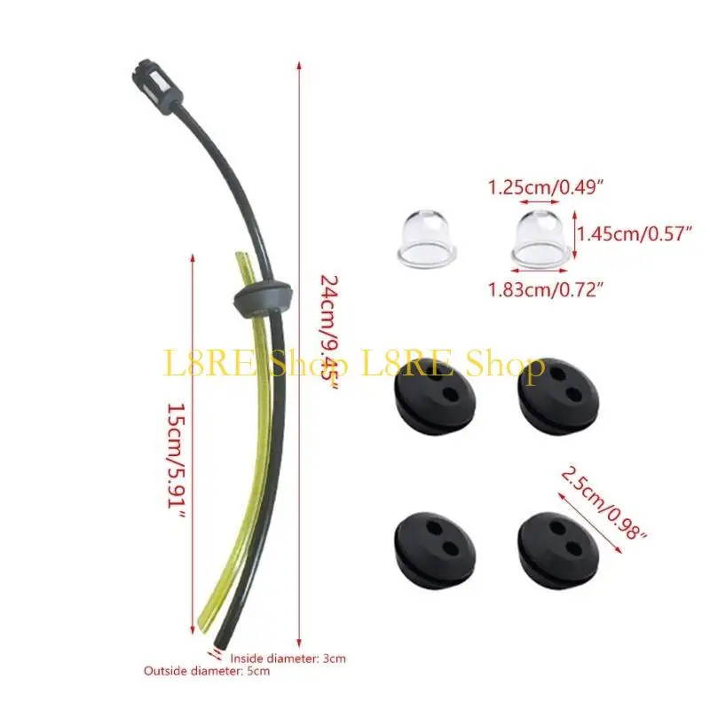 L8RE FUELS LINE FUELS FILTER KITS Praktische Grasschneiderzubehör für Pinselschneider