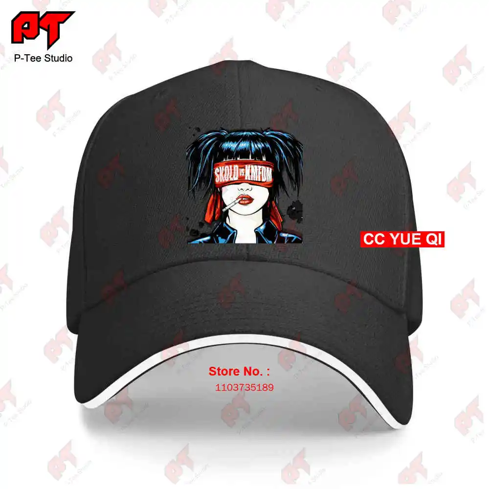 Skold Vs. Kmfdm Baseball Caps Truck Cap 7QDP