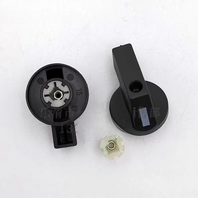 Switch Handle LW26-10A, Handle LW28, Knob LW39B, Irregular Triangular Hole, Slanted Operating Rod