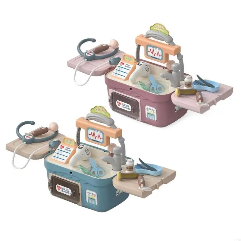 F62D tun für Play Doctor Stethoscope Medicals Imagination für Spielen F vor