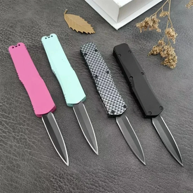 Mini EDC A07 Pocket Folding Knife 440c Blade Zinc Alloy Handle Outdoor Camping Survival Portable Utility Multi-purpose Knives