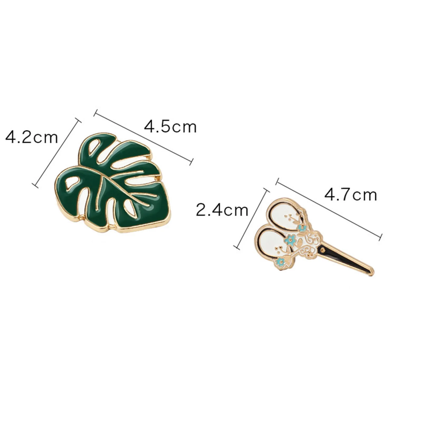 1Pc Magnetic Needle Holder Embroidery Needle Palm Leaf Shape Magnet Needle Needlework Accessories Small Sewing Kit