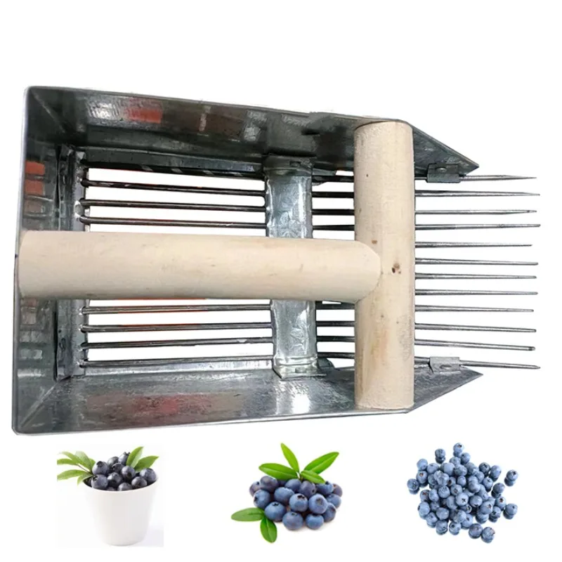 Easy-to-operate manual blueberry picker