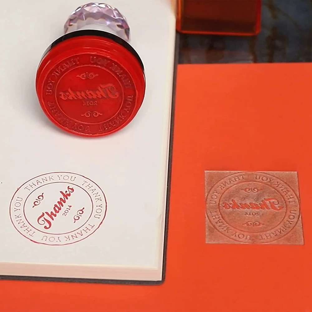 Nueva hoja de sello de goma para máquina de grabado láser con tamaño A4 de 2,3mm (naranja-rojo)