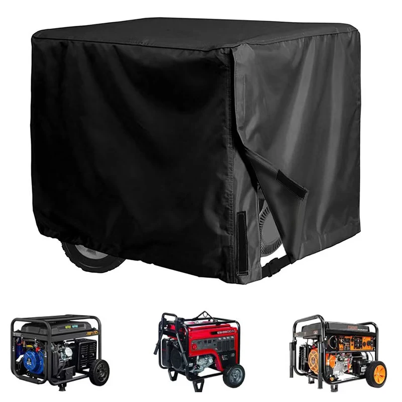 Housse de protection universelle pour générateur, imperméable, anti-poussière, résistante aux UV, tissu de protection complet, tissu anti-corrosion et résistant aux déchirures pour