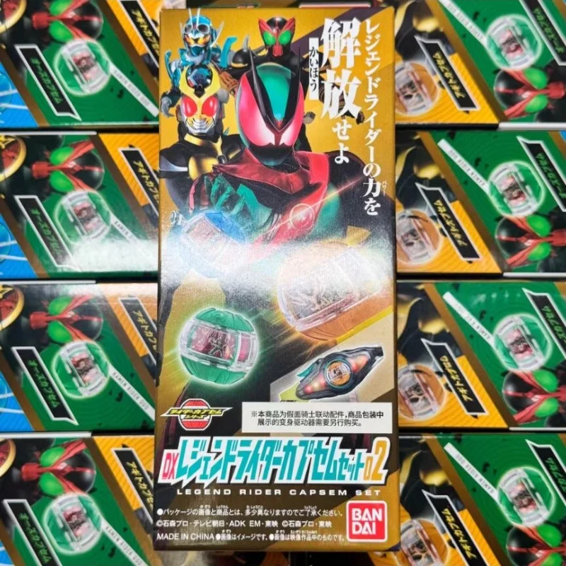 قادم جديد! متوفر في المخزون مجموعة Bandai Kamen Rider Zeztz Dx Capsem الأصلية 02 - Agito، Ooo، Gotchard Limited Edition Dream Capsules