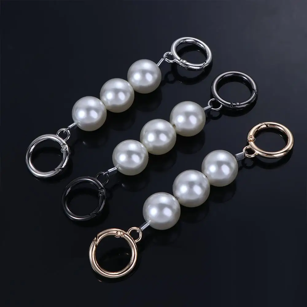 Multifunction Shoulder Bag Accessory Artificial Pearl Bag Strap Extender Purse Extension Chain Handbag Handles Bag Belt