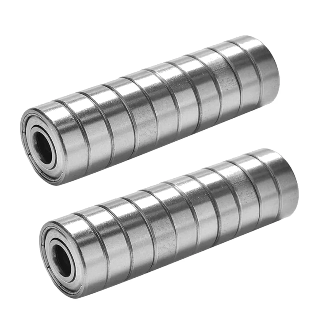 20-100 Stuks Kogellagers 608zz ABEC-7 Diepe Groef Miniatuur Lagers Voor Skateboard Scooter Hoge Carbon Staal Enkele Rij Lagers