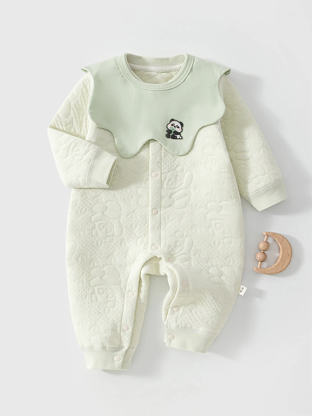 MILANCEL Newborn Baby Romper 3M-3T Baby Clothes Autumn Breathable Toddler Girls Jumpsuit Warm Infant Boys Rompers