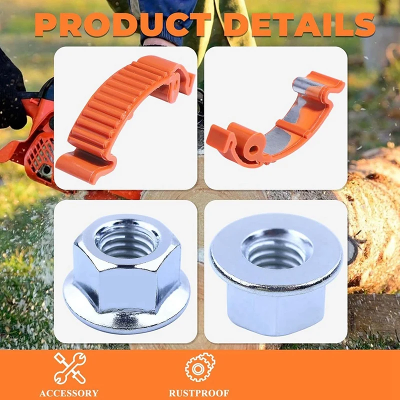 Y50A-440 Chain Brake Assembly Side Clutch Cover For Husqvarna 440 Chainsaw, Husky II Chainsaw Clutch Cover With Brake Assy