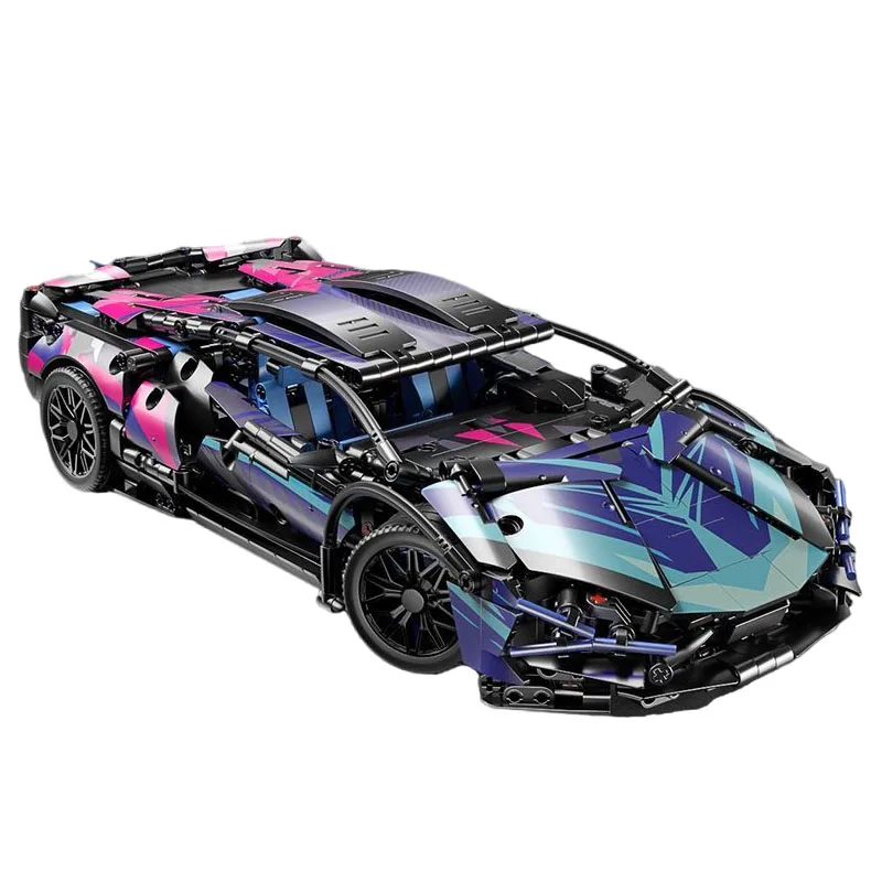 

1:14 Mavericks Building Blocks Sports Car Technology Machinery Group Sports Car Building Blocks Car Assembly Toys Birthday Gifts
