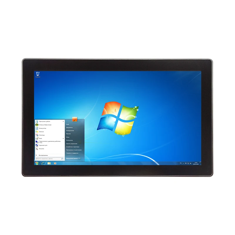 13.3 inch open frame industrial capacitive touch screen all in one computers j1900 i3 i5 i7 touch panel pc