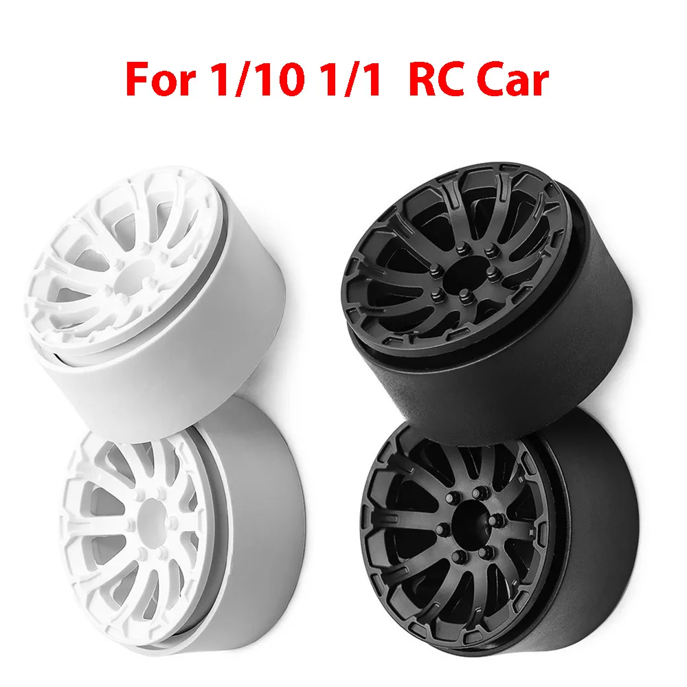 

For 1/10 1/1 RC Car Wheel Hub Set 1.9 Inch Clamp-On Spoke Wheel Hub Off-Road RC Model Car Accessories