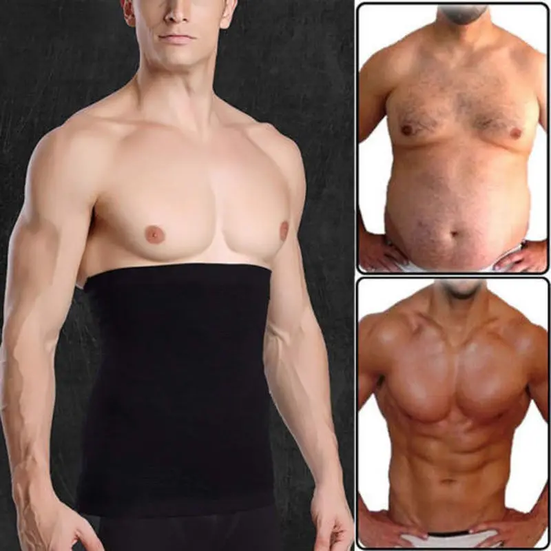 

Hot Corset Beer Belly Fat Cellulite Burner Tummy Control Stomach Girdle Body Shaper Slim Patch Men Slimming Waist Trimmer Belt