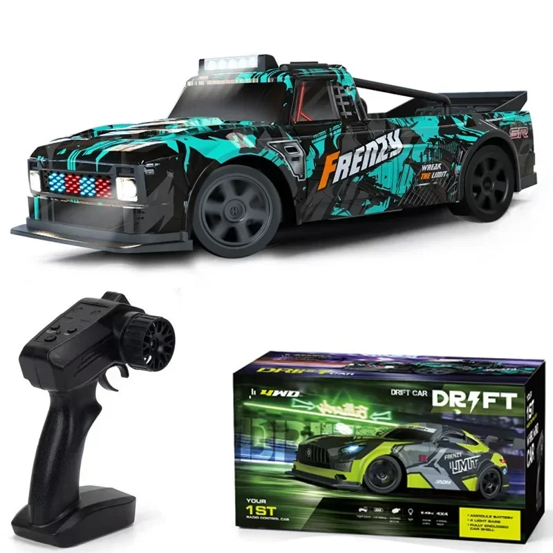 Kawaii rc samochody prezent świąteczny-1:16 szybki samochód driftowy 4WD rc, profesjonalny płaski samochód wyścigowy zabawka, samochód zdalnie sterowany 2.4G, zabawki dla dzieci