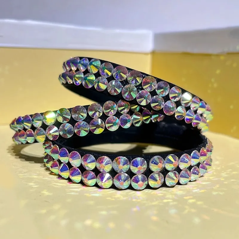customized Belly Latin Bracelet Adult Kid Standard Dance Performance Blackpool Competition Bracelet Diamond Set Accessories
