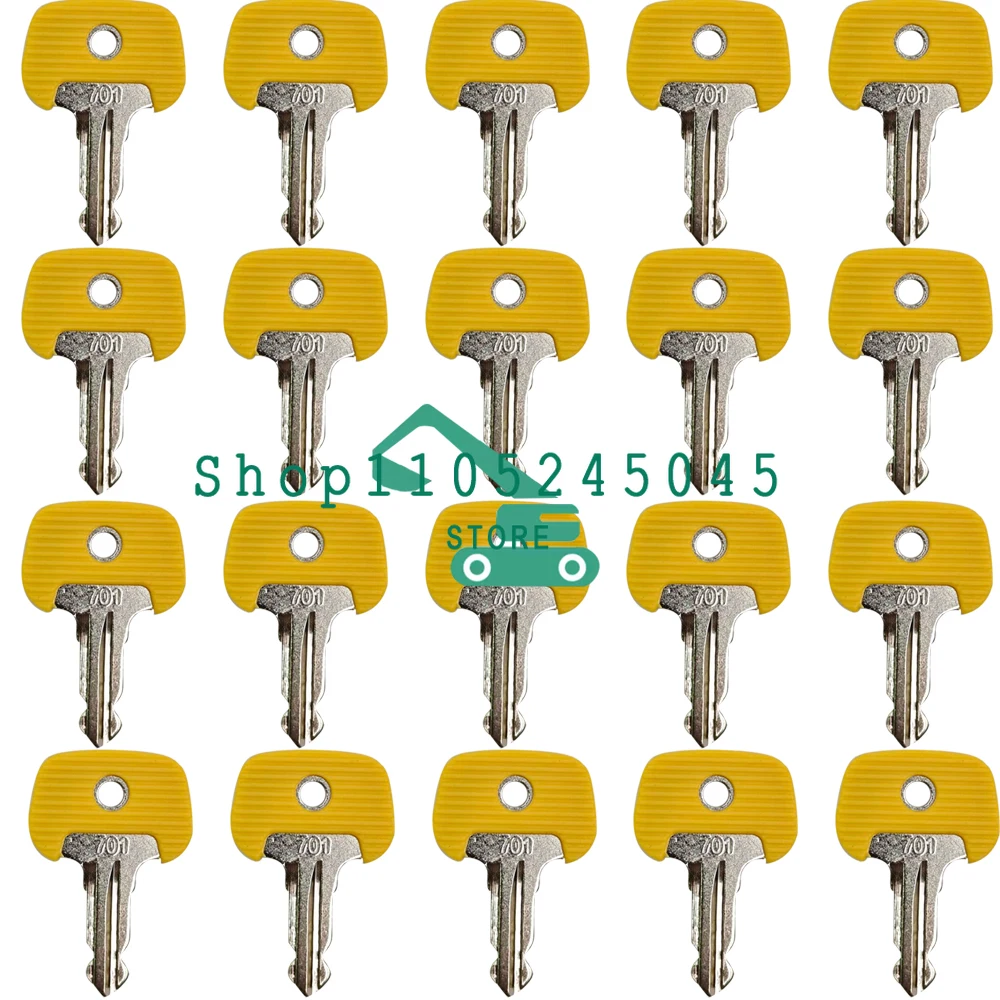 20PCS New Forklift Parts 701 Starter Keys 28528230 Compatible with Jungheinrich EJE220 EJE225