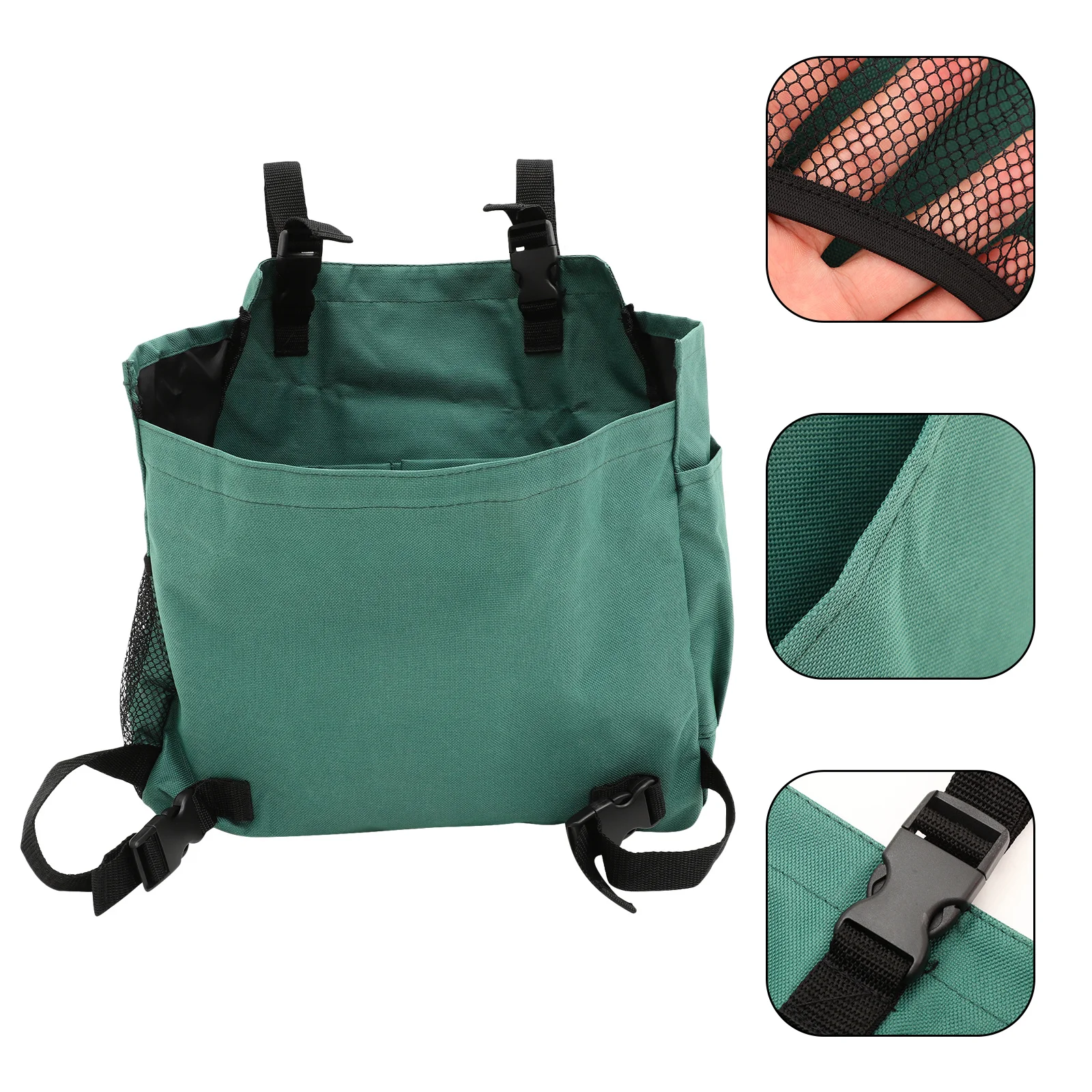 Регулируемая сумка для газонокосилки, прочный органайзер из ткани Оксфорд, большой карман для хранения ключей от телефона, маленькие инструменты, работа в саду