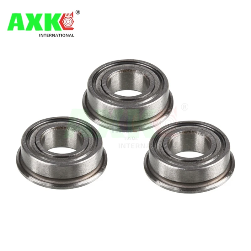 F695ZZ flanged bearing (10pcs/1 lot) 5*13*4mm F693ZZ F694ZZ F695ZZ F696ZZ F697ZZ F698ZZ F699ZZ