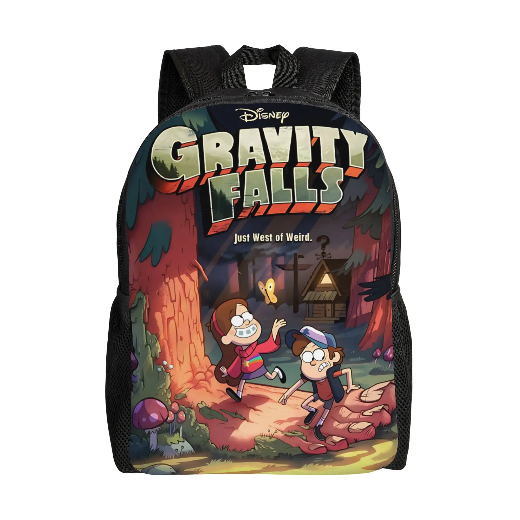 

Рюкзак Gravity Falls, 1 шт., классический, для школы, прочный, с лямками, для фантастических приключений