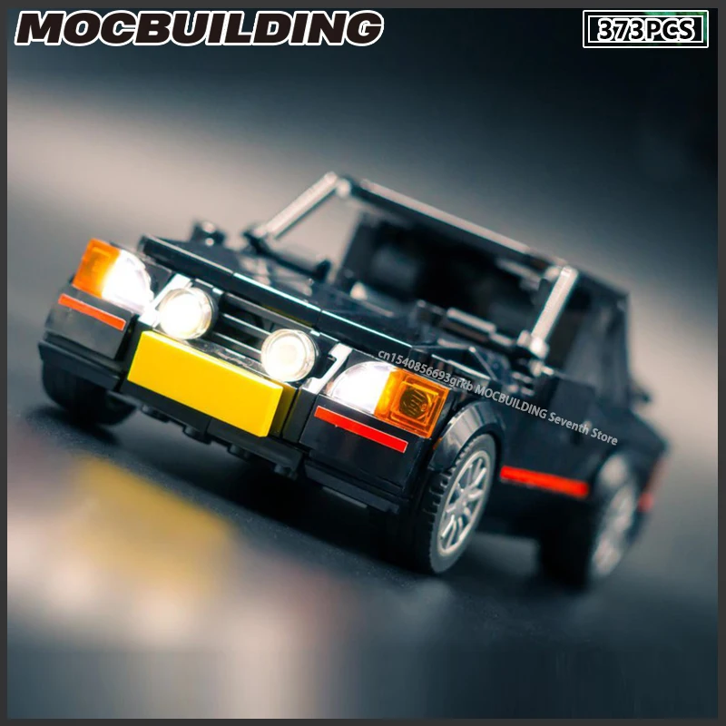 MOC Building Blocks Famous Car Model Carriage Vehicle Creative Toys DIY Assemble Bricks Collection Display Xmas Present Gifts