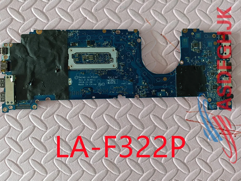 A++LA-F322P For DELL Latitude 7490 Laptop Motherboard 0PXMYG 084GNT LA-F321P