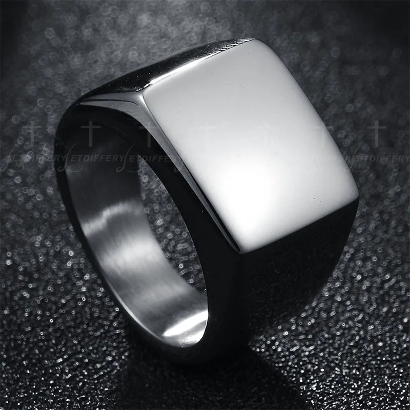 Stainless Steel US Army Military Veteran Ring For Men Cool Jewelry Custom Engrave Singet Ring Drop Shipping