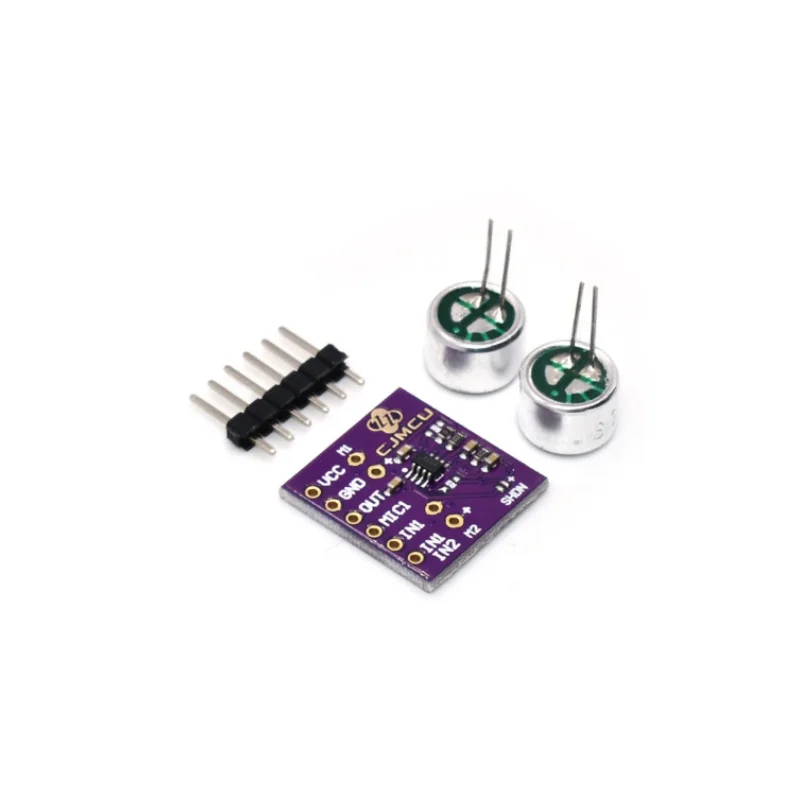 MAX9813H Microphone Amplifier Module Dual Input Fixed Bias Gain Integrated Amplifier CJMCU-9813