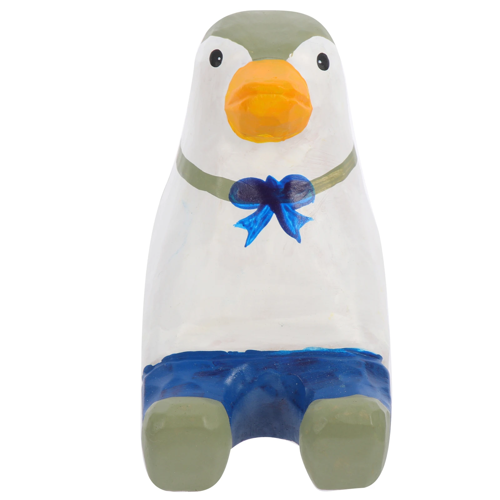 

Penguin Holder Wooden Stable Cellphone Stand Portable Hand Phone Bracket For Bed Sofa Table Animal Shape Mobile Support Wood