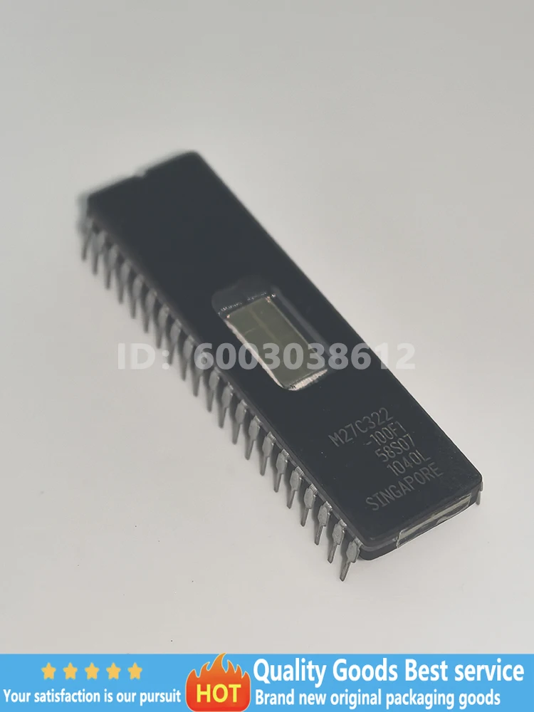 best quality 10pcs/lot 27C322 M27C322-100F1 car memory chips CDIP40 In Stock