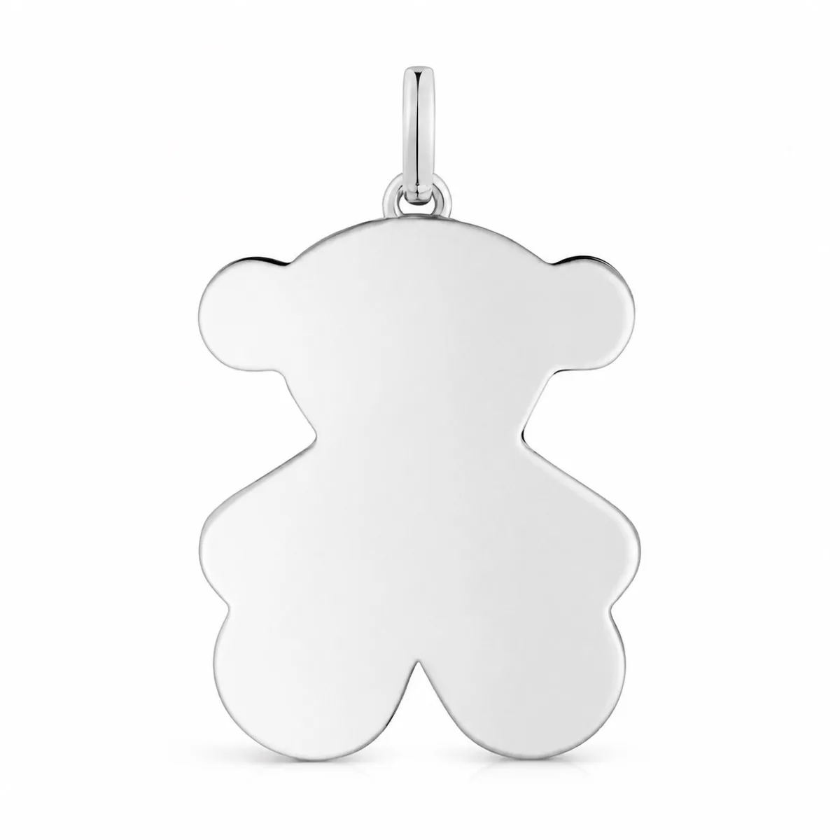 TOUS, colgante de oso plateado de 29 mm, diseño de muñecas adorables para mujer, joyería fina, accesorio para regalar a diario, sin cadena. Referencia: TTSDZ1268.