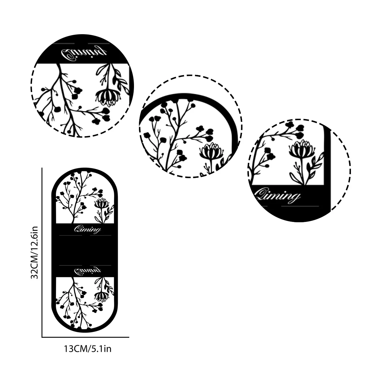 Fermalibri in metallo personalizzati, fermalibri personalizzati, decorazione di libri unica personalizzata, regali per moglie, regalo personalizzato, metallo artistico nero