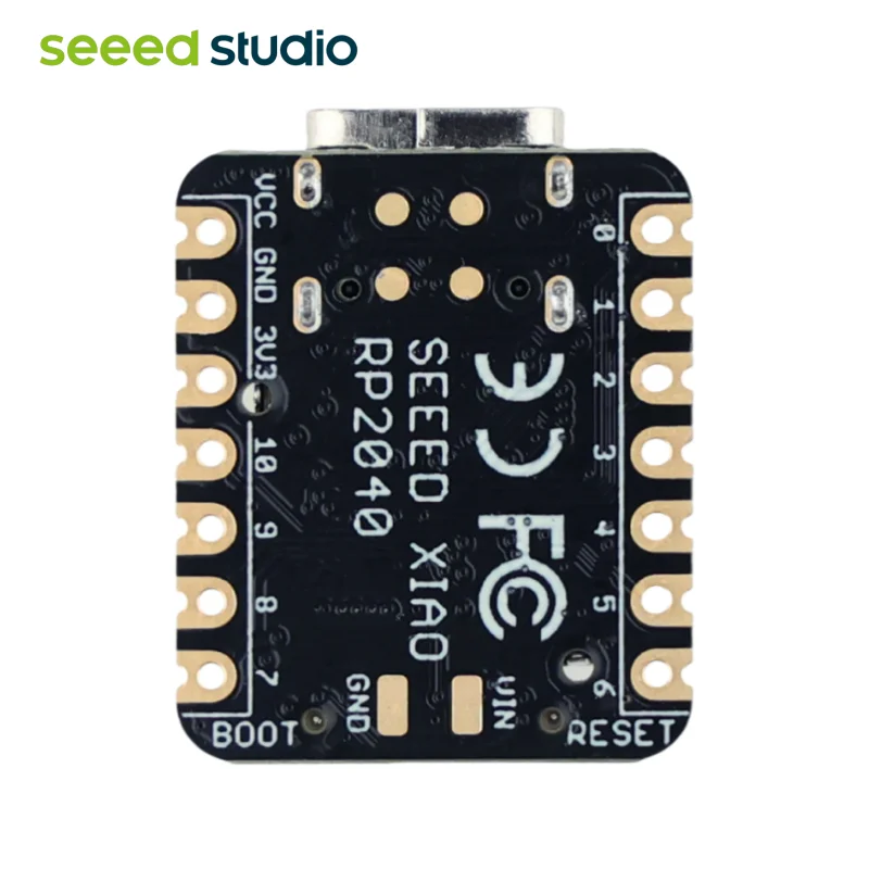 Seeed Studio XIAO RP2040 Support Arduino, MicroPython, CircuitPython, Dev Board Based On Raspberry Pi RP2040, Microcontroller view 3