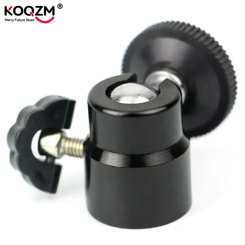 1pc For Camera Tripod LED Light Flash Tripod Bracket Holder Mount 1/4 Hot Shoe Adapter Cradle Ball Head