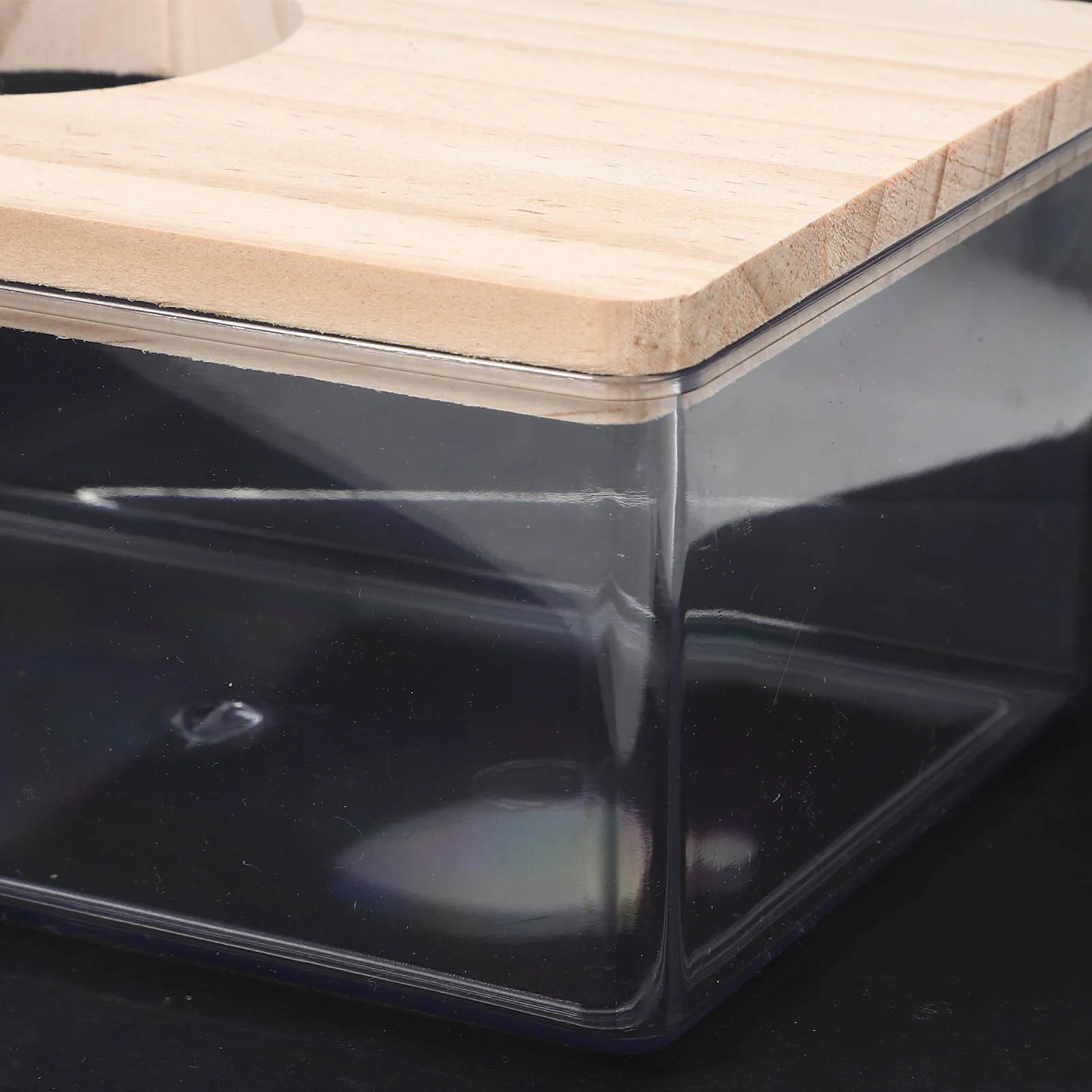 

Acrylic Hamster Bath Box Transparent Sand Bath Container For Small Animals Durable Cage Decor Chinchilla Bathroom Hamster