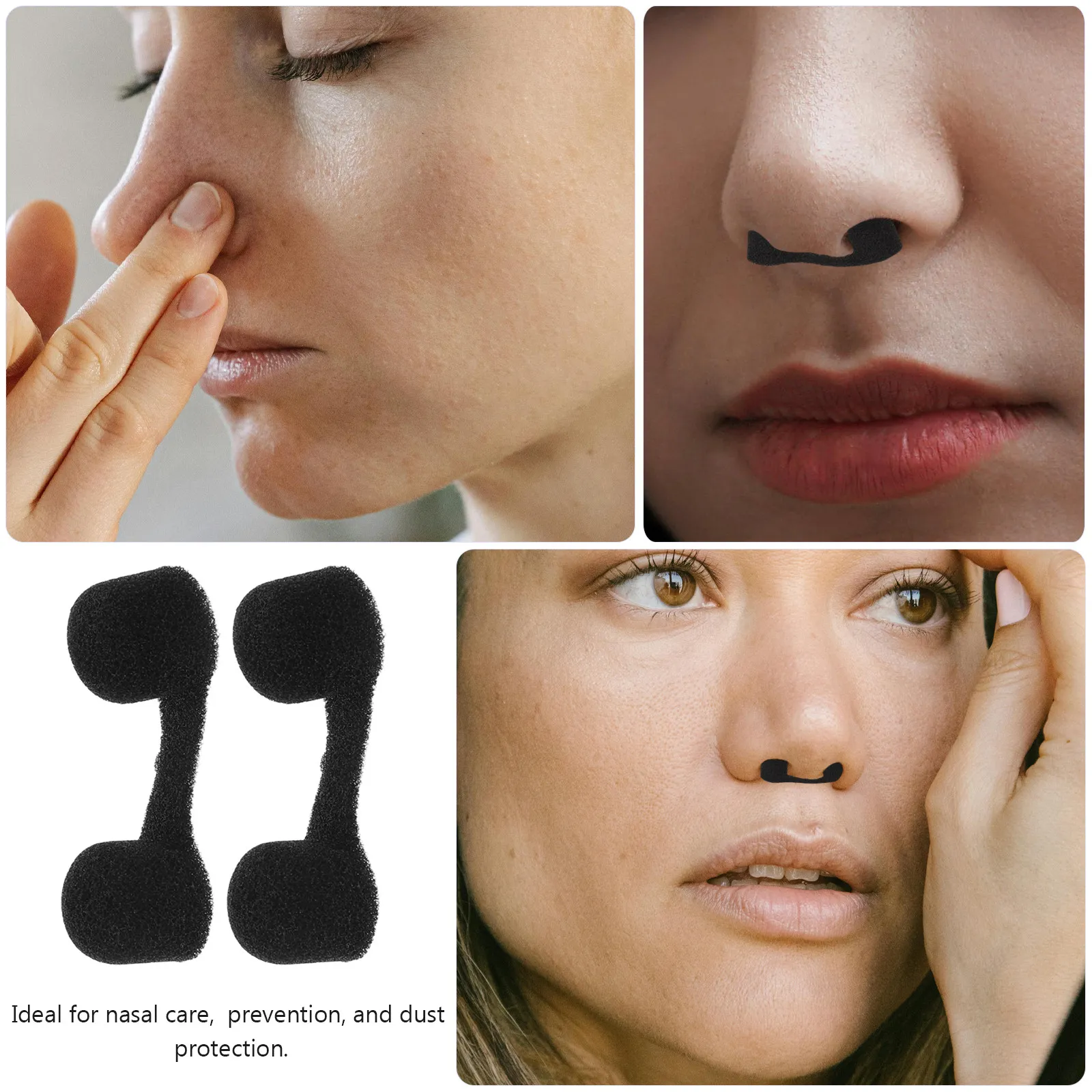 50Pcs Dust Nose Plug Nose Protector For Garden Invisible Nasal Filters Blocking Plugs Soft Comfortable Safety Mowing