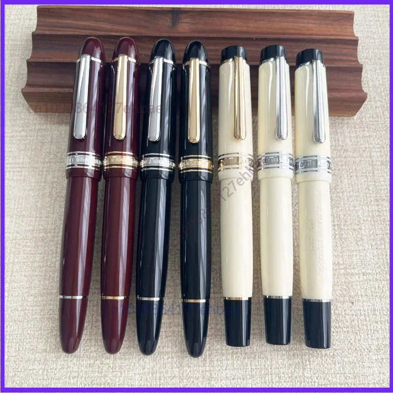 For Wingsung Grande 930 Resin Piston Fountain Pen No.9 Iraurita Nib Gold/Silver Clip Business Student Writing  Pen